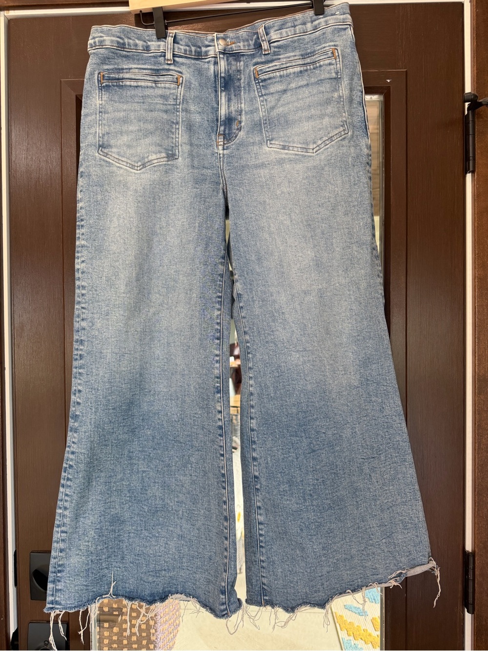 Madewell size 32 Light Blue Wide-Leg Women's Jeans